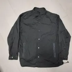 UNIQLO +J ユニクロ シャツ 長袖 ドローコード 黒 L