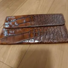 ま*る様 FURLA クロコダイルレザー 長財布のサムネイル