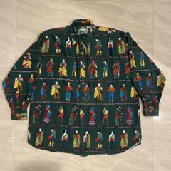 DENIM CHIC デニム シック 長袖シャツ ビンテージ 日本Lサイズ相当