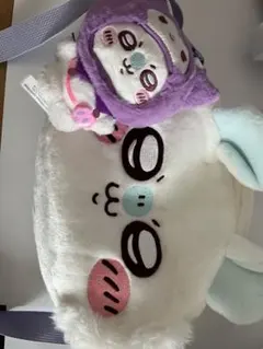 ちいかわ モモンガ ぬいぐるみポシェット　くろみモモンガ付き　モモンガだらけくじのサムネイル