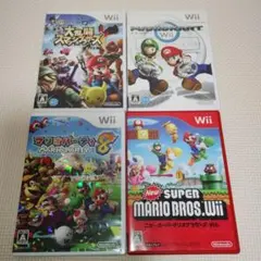 wiiソフト　まとめ売り　4枚セット 訳あり