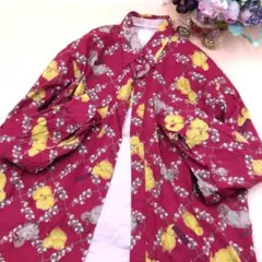 カールヘルム❤ひよこ ボタンダウン長袖シャツ 赤＆半袖Ｔシャツ サーモンピンク