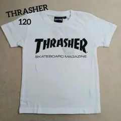 THRASHER スケートボードマガジン Tシャツ 120cm ホワイトのサムネイル