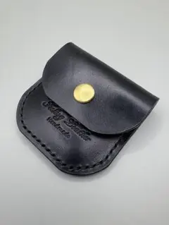コンパクト財布 HORWEEN クロムエクセル(ホーウィン社) 茶芯ブラック
