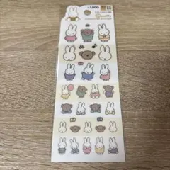 未開封　ミッフィー　シール　キャラクター　3枚入　韓国限定　ステッカー　ラスト