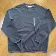 LOGOS DAYS 長袖カットソー チャコール Lサイズのサムネイル