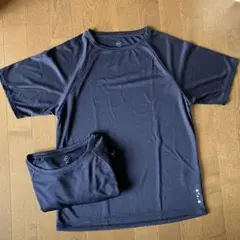 トップバリュ　レディース　クール半袖Tシャツ　ネイビー　Mサイズ　XLサイズのサムネイル