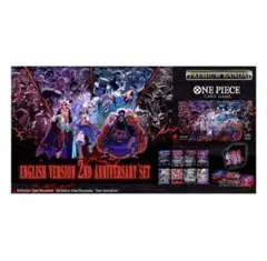 ONE PIECEカード English 2nd Anniversary set