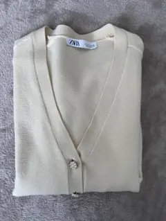 ZARA Vネック カーディガン S