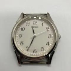 美品 稼働品 SEIKO セイコー クオーツ 腕時計 白文字盤 アラビア数字のサムネイル
