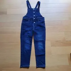 GU デニムサロペット120㎝