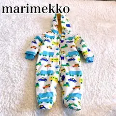 marimekko 美品✨車柄ロンパース 68/6M ジャンプスーツ