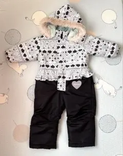 ムージョンジョン スノーウェア 90cm 雪遊び 防寒　美品