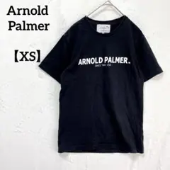 アーノルドパーマ 【XS】半袖Tシャツ ブラック 綿100 ロゴのサムネイル