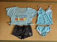 水着セット 水色 150cm