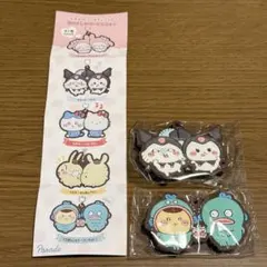 ちいかわ×サンリオ　なかよしラバーマスコット2個