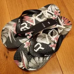 RVCA ビーチサンダル ボタニカル柄　新品　24cmのサムネイル