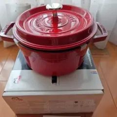 旧型 STAUB ストウブ ココットオーバル 23cm レッド - メルカリ