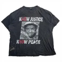 COTTONNET ロゴ Tシャツ 半袖 ブラック 古着 メンズ 4XL