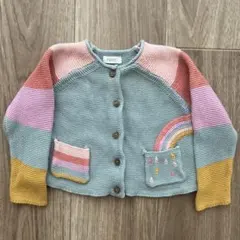 NEXT ニット　カーディガン　虹