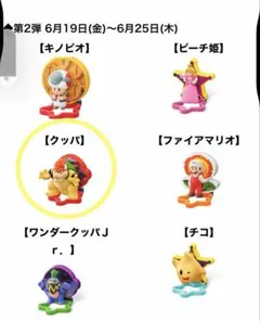 マクドナルド　ハッピーセット　マクド　スーパーマリオ