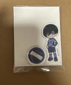 ブルーロック　糸師凛　アクスタ　ダイソー