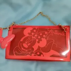 ミニー リボンチャーム付きバッグ　ミッキー