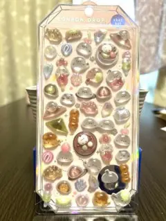 シマエナガ 和菓子 ボンボンドロップシール