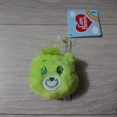 【新品未使用タグ付】ケアベア フェイスマスコット2 アミューズメント グリーン