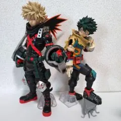 僕のヒーローアカデミア　一番くじ　フィギュア　緑谷出久　爆豪勝己