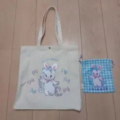 スイマー　トートバッグ　巾着付き　２月末までで出品終了