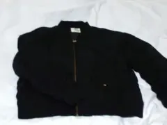 grove ノーカラー　黒色　ブルゾン