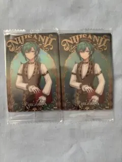 にじさんじ　ウエハース　緑仙