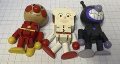 【3体セット】アンパンマン　しょくぱんまん　ばいきんまん　まとめ売り