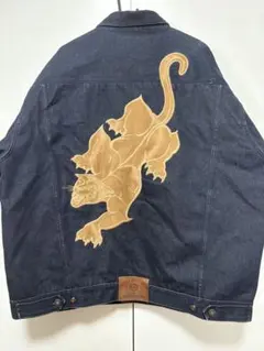 ヒ*シ様 タグなし未使用 レミレリーフ 虎刺繍 デニムジャケット S 日本製 G ヒ*シ様 タグなし未使用 レミレリーフ 虎刺繍 デニムジャケット S 日本