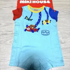 ミキハウス　半袖ロンパース　70