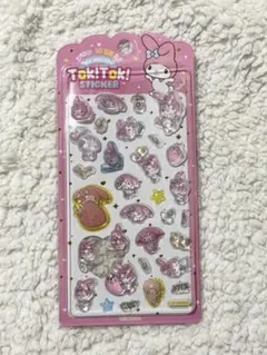 【公式】韓国サンリオマークあり　マイメロディ 3D立体シール