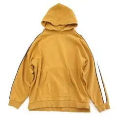 【monkey time】マスタードイエロー　オーバーサイズ　プルパーカー