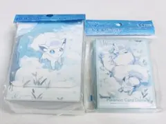 ポケモンカード アローラロコン デッキケース デッキシールドのサムネイル