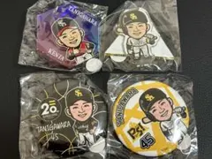 若鷹ガチャ 谷川原健太 缶バッジ まとめ売り バラ売り可 バラ◎】福岡ソフトバンクホークス 若鷹ガチャ 缶バッジ 谷川原