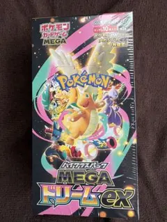 テ*ン様 シュリンク付き　ポケモンカードゲーム MEGA ドリームex 1BOX