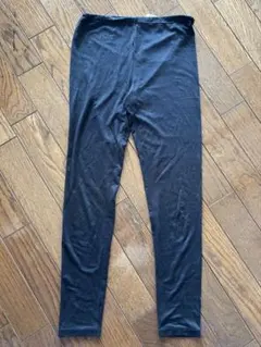 ユニクロ　HEATTECH 黒レギンス XLサイズ　150