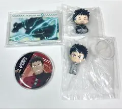 怪獣8号　日比野カフカ　缶バッジ　マスコット　アクスタ　セット