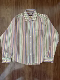Paul Smith シグネチャーストライプ　カジュアルシャツ　S