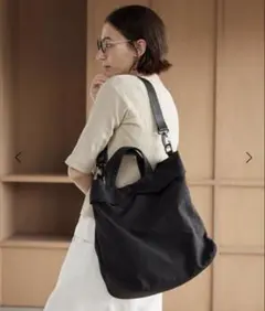 BEAUTY&YOUTH パーテーション ビッグ トートバッグ 2WAY A4可のサムネイル