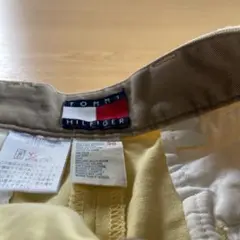 古着TOMMY HILFIGER チノパン イエロー 36インチのサムネイル