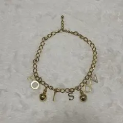 【希少・Dior】ディオール ネックレス POISON リンゴ ヴィンテージ 金