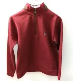 TOROY 赤 ハーフジップ メンズトップス M