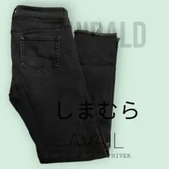 Avail スキニーパンツ ストレッチパンツ レディース カラー 黒 BHS98