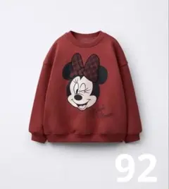 ZARA ザラ　ミッキー・ミニー　ディズニー　トレーナー　2歳　92